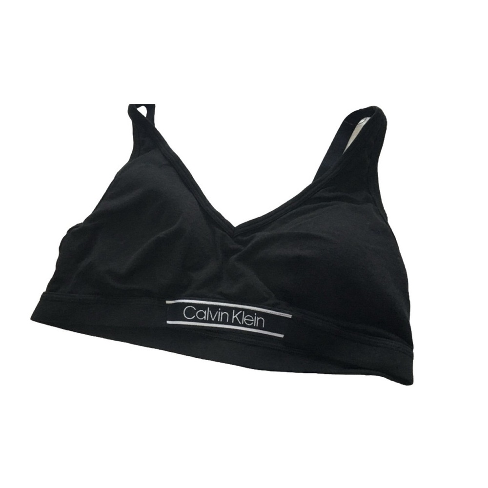 Calvin Klein Black Minimalist Bra Medium